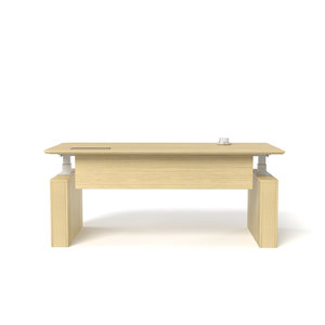 Scrivania Regolabile in Altezza Motorizzata a Doppio Motore, Postazione di <span class=keywords><strong>Lavoro</strong></span> Elettrica, Arredo Ufficio Intelligente con Gestione Cavi - Product Image 6