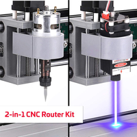 Mini Máquina Fresadora CNC 3018 Pro con Control GRBL, 3 Ejes, Fresadora DIY, Máquina de Grabado