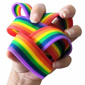 Pulseras de Silicona con Forma de Bola, Personalizadas, Cristianas, Unisex, 18 Tipos, Bisexuales, <span class=keywords><strong>Gay</strong></span>, Bi, Orgullo Trans, LGBT, Fluorescentes, de Goma, para Fitness - Product Image 1