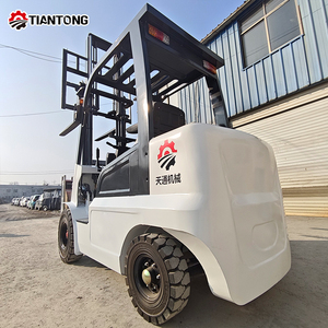 2.5 Ton Mini Elektrikli Forklift Akülü 4 Tekerlekli Hidrolik İstifleyici Çiftlik Restoran Depo Malzeme Taşıma İçin - Product Image 5