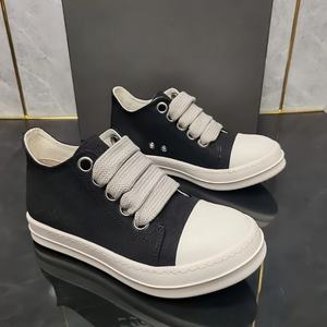 Zapatillas Rick de Alta Calidad con Suela Gruesa, Retro, de Corte Bajo, de Gamuza, Estilo Owens, Casuales, Antideslizantes y Resistentes al Desgaste, para Skate - Product Image 5