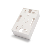 PUXIN ABS Blanc 120 US Type RJ45 Face Plate Back Box et Bottom Box pour Télécommunications Connecteur Accessoires