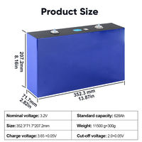 Untuk Stok EU MB56 8000 Cycle LF560K 100Ah LiFePO4 48V Paket Baterai Lithium Ion Garansi 5 Tahun Tenaga Surya