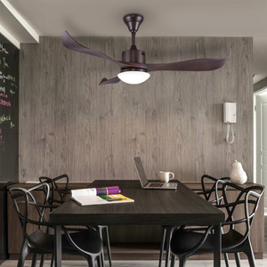Ventilatore da Soffitto con Luce LED 18W, Pale in Plastica, Telecomando, Prodotto dalla Fabbrica di Zhongshan - Product Image 3