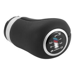 Poignée de levier de vitesses BMW 5/6 vitesses en cuir avec logo M, ergonomique, pour boîte de vitesses manuelle - Product Image 3