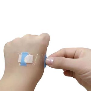 Apósito adhesivo hemostático transparente para heridas, impermeable, transpirable, con dibujos animados, para niños, anti-rozaduras, de alta calidad. - Product Image 2