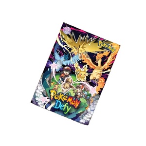 Collection de cartes métalliques Pokémoned LINGXI Culture, jouets rares, cartes à collectionner de jeu POKEMONED, boîte mystère pour enfants - Product Image 1