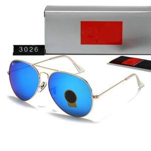 Lunettes de soleil Ray Classic Square Pilot 2025, tendance, polarisées, pour hommes et femmes, monture rétro de luxe, haute qualité, UV400, logo personnalisé - Product Image 6