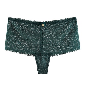 Nuevo Diseño, Tanga de Algodón para Mujer, Sexy, Antibacteriana, Floral, Transpirable, Cómoda, Tipo Bóxer Pequeño - Product Image 5