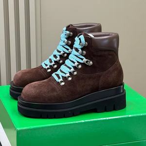 Botas de Nieve de Cuero Genuino de Alta Calidad, Diseño de Lujo, Otoño Invierno 2026, Tendencia, Térmicas, Antideslizantes, Cómodas, Gruesas, Unisex - Product Image 1