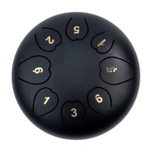 Vente en gros de Hangpan de haute qualité, Tambour éthéré, <span class=keywords><strong>Handpan</strong></span>, Mini tambour à langue en acier au carbone de 6 pouces et 8 <span class=keywords><strong>notes</strong></span> - Product Image 3