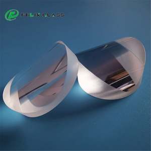 เลนส์ทรงกระบอกสองด้านโค้งเคลือบ UV FELIX AR ทำจากซิลิกาหลอมรวม สำหรับการโฟกัสเส้นเลเซอร์ - Product Image 1