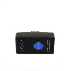 V06H4K <span class=keywords><strong>ELM327</strong></span> V1.5 Bluetooth 4.0 Lecteur de codes de panne OBD2 PIC18F25K80 Outil de diagnostic pour Android IOS Windows - Product Image 1
