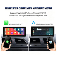 Navegación GPS con CarPlay y Android Auto de 10.25/12.3 Pulgadas, Manos Libres, 4GB de RAM, Pantalla Táctil Capacitiva de Alta Resolución para Audi A6 2012-2018