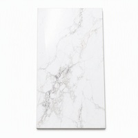 Carrelage en porcelaine effet marbre blanc brillant 600x1200mm, carrelage poli pour sol et mur, pour salle de bain, salon, hôtel