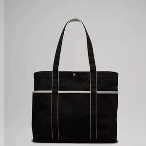 Lulu Zomer 20l Nylon Canvas Draagtas Modieuze Dames <span class=keywords><strong>Yoga</strong></span> Sport-En Strandtas - Product Image 6