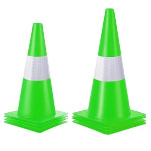 Cônes de signalisation routière CITICITY de 15 pouces / 12 pouces avec colliers réfléchissants, cônes de stationnement, cônes d'entraînement de football pour parking - Product Image 1