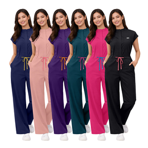 Nouvelle Arrivée 2026 – Ensemble d'uniformes médicaux pour femmes, tenues d'hôpital, vêtements d'infirmière et de médecin, fabrication OEM/ODM, fourniture directe d'usine, blouses en tissu - Product Image 3