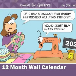 ปฏิทินติดผนังลายการ์ตูนแบบควิลท์ ปี 2026 แบบมองรายเดือน รูปทรงสี่เหลี่ยมผืนผ้า ของขวัญเทศกาล ดีไซน์การ์ตูน - Product Image 2