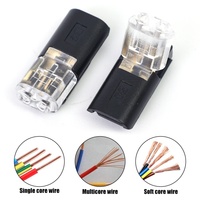 Connecteur de câblage rapide D3 pour lampe, sans soudure, sans dénudage, borne de branche