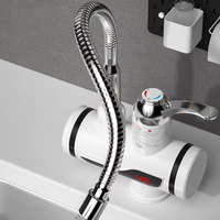 Chauffage froid robinet d'eau chaude affichage de la température chauffe-eau électrique robinet de cuisine