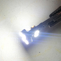 Pièces de véhicule, ampoule LED intérieure pour voiture blanche T10 8LED compatible Canbus sans erreur avec SMD 3528/1210 pour rénovation/mise à niveau