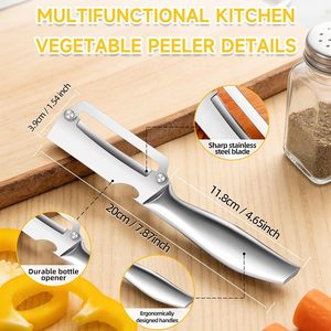 Herramientas Manuales para Frutas y <span class=keywords><strong>Verduras</strong></span>, <span class=keywords><strong>Cuchillo</strong></span> Multiusos de Acero Inoxidable para Pelar Caña de Azúcar y Piña, Apto para Lavavajillas - Product Image 6