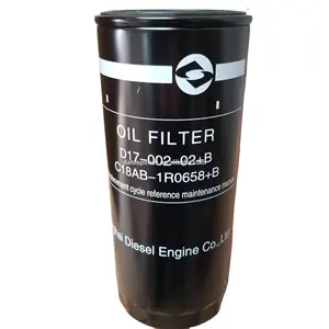Filtro olio motore Diesel Shanghai C6121 D17-002-02 + B C18AB-1R0658 + B