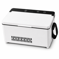 PoeticExist Glacière portable isotherme pour insuline avec poignée, rechargeable, double usage voiture et maison, pour le stockage de médicaments et aliments, maintien au froid 48h