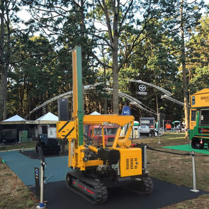 Portable <b>Mini</b> Diesel Engine Fence Pile Driver Hydraulic Mobile Crawler <b>Air</b> <b>Compressor</b> Remote Monitoring Forestry Machinery for - Product Image 4