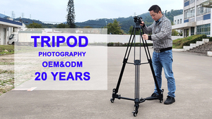 YITAI Aluminio Video Trípode Cámara digital <span class=keywords><strong>Dslr</strong></span> Teléfono inteligente Soporte móvil Anillo de luz de 18 pulgadas y soporte de trípode - Product Image 6