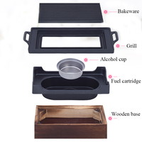 Barbecue Portable sans fumée gril coréen japonais Barbecue gril charbon de bois barbecue four poêle à alcool ménage antiadhésif outils de cuisson
