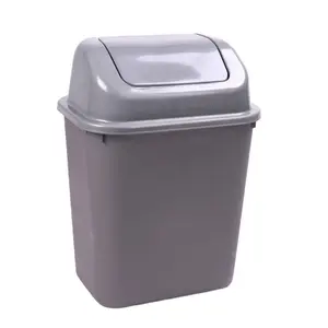 Individuelles Logo bester Mülleimer Ovaler Mülleimer Küche Mülleimer Dose Kunststoff-Mülleimer