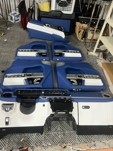 Protección de asiento de coche para todo tipo de clima de cuero Nappa, funda de asiento de coche de todos los colores para Mercedes Benz W463 W4634, actualización <span class=keywords><strong>Interior</strong></span> - Product Image 5