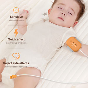 Alarma de enuresis con sensor magnético y diseño cómodo para entrenamiento de orinal, alarma de vibración sonora para orinar en la cama, monitor para bebés - Product Image 4