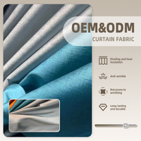 Tissu de rideau ColorsTex ODM OEM haute performance, polyvalent, de haute qualité, personnalisable, technologie durable, en rouleau