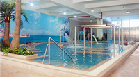 Spa d'extérieur pour piscine, pas cher, utiliser en plein air, Massage à la cascade, douchette 50 pièces