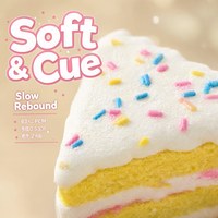 Jouet Squishy en TPR en forme de Tiramisu, à remontée lente, anti-stress, à presser, pour enfants et adultes