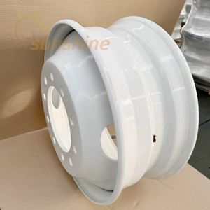 Yeni Jantlar Tekerlek Jantı Kamyon Tekerleği 22.5x8.25 Beyaz Boyalı 2 Havalandırma Deliği Aros ve Rines ve Llantas Kamyon Tekerlekleri Tekerlekler Kamyon Jantları - Product Image 4