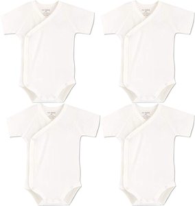 Tutine in Cotone 100% Biologico per Neonati 0-3-12-36M, Morbide Unisex Estive con <span class=keywords><strong>Maniche</strong></span> Corte, Alta Elasticità e Asciugatura Rapida - Product Image 5
