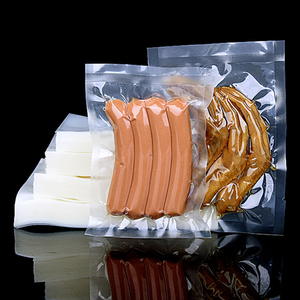 ถุงพลาสติกใสสุญญากาศแบบขายดี ปิดผนึก 3 ด้าน สำหรับเก็บเนื้อสัต<span class=keywords><strong>ว</strong></span>์ ชีส ปลา ผลไม้ บรรจุภัณฑ์อาหารกระป๋อง - Product Image 3