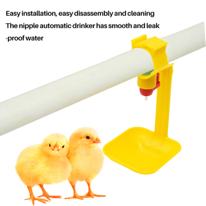 Mới tự động gà uống dòng nhựa nhỏ giọt Cốc Gà Thịt uống gia cầm treo hen núm vú cốc nước trang trại sử dụng - Product Image 5