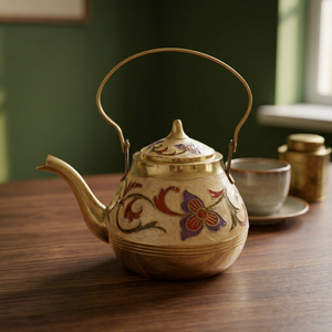 Théière en laiton massif - Product Image 3