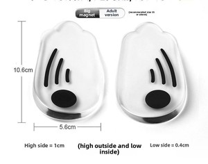 Semelles orthopédiques <span class=keywords><strong>en</strong></span> silicone avec aimants pour enfants et adultes, pour corriger les jambes <span class=keywords><strong>en</strong></span> <span class=keywords><strong>X</strong></span>, <span class=keywords><strong>en</strong></span> O, le pied valgus et l'aide à l'allongement des jambes - Product Image 6