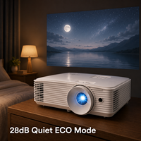 Proyektor Home Theater Proyektor Short Throw Proyektor Outdoor Proyektor Video 1080P untuk Kamar Tidur Proyektor