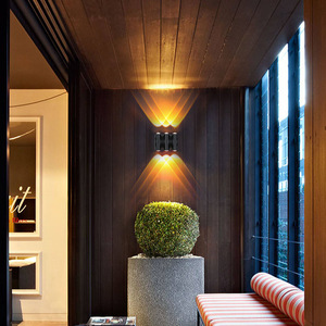 Lámpara de Pared LED de Aluminio West River Lights, con Múltiples Cabezas de Diamante, para Hotel, Dormitorio, Sala de Estar, Pared de TV - Product Image 3