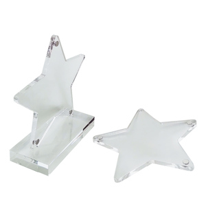 Lucite Khung Ảnh Đứng Loại <span class=keywords><strong>Acrylic</strong></span> Khung Ảnh Sao Hình Dạng <span class=keywords><strong>Acrylic</strong></span> Nam Châm Khung Ảnh - Product Image 5