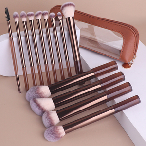 Juego de 13 Brochas de Maquillaje OEM ODM con Bolsa de Viaje, Logotipo Personalizado, Fabricante de Brochas de Maquillaje de Marca Privada - Product Image 3