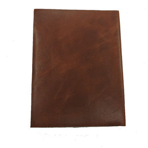 Carnet de notes classique en cuir Tan, couverture rigide, avec papier recyclé fait main, pour la planification scolaire et les notes professionnelles - Product Image 1