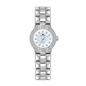 Elegante Reloj de Cristal para Mujer, Reloj de Pulsera de Cuarzo con Cadena Delgada - Product Image 1